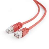 Gembird FTP CAT5E patch kábel 1 m (piros)