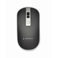 Gembird MUSW-4B-06-BS cordless optikai egér (fekete/ezüst)