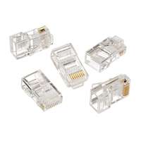 Gembird RJ45 dugó 8P8C (UTP dugó, fali kábelhez, 100 db/csomag)