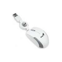 Genius Micro Traveler optikai egér (USB, fehér)