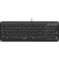Genius SlimStar Q200 Billentyűzet (HU, USB, fekete)