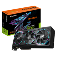 Gigabyte GeForce RTX 5070 AORUS MASTER VGA (PCIe 5.0, 16 GB GDDR7, 192 bit, 3xDP+HDMI)
