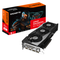 Gigabyte Radeon RX 7600 Gaming OC VGA (PCIe 4.0, 8 GB GDDR6, 128bit, 2xDP+2xHDMI)