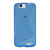 Gigapack Huawei Ascend G7 szilikon telefonvédő (S-line, kék)