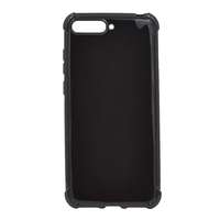 Gigapack Huawei Y6 (2018) Szilikon telefonvédő (légpárnás sarok, fényes, fekete)