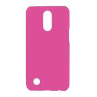 Gigapack LG K10 2017 műanyag telefonvédő (gumírozott, rózsaszín)