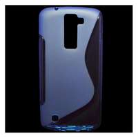 Gigapack LG K8 szilikon telefonvédő (S-line, kék)