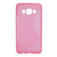 Gigapack Samsung Galaxy A3 (2015) szilikon telefonvédő (S-line, rózsaszín)