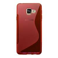 Gigapack Samsung Galaxy A3 (2016) szilikon telefonvédő (S-line, rózsaszín)