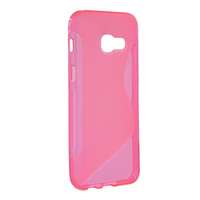 Gigapack Samsung Galaxy A3 (2017) szilikon telefonvédő (S-line, rózsaszín)