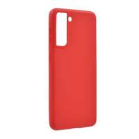 Gigapack Samsung Galaxy S21 (SM-G991) szilikon telefonvédő (matt) piros
