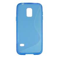 Gigapack Samsung Galaxy S5 mini szilikon telefonvédő (S-line, kék)