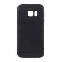 Gigapack Samsung Galaxy S7 Szilikon telefonvédő (lyukacsos minta, fekete)