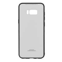 gigapack Samsung Galaxy S8 Plus (SM-G955) műanyag telefonvédő (közepesen ütésálló, üveg hátlap) fehér