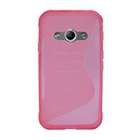 Gigapack Samsung Galaxy Xcover 3 szilikon telefonvédő (S-line, rózsaszín)