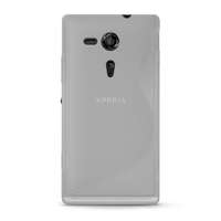 Gigapack Sony Xperia SP szilikon telefonvédő (S-line, átlátszó)