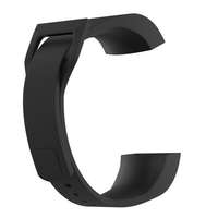 gigapack Xiaomi MI Band 4C pótszíj (egyedi méret, szilikon, állítható) fekete