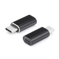 gigapack adapter (lightning 8 pin aljzat - type-c) fekete