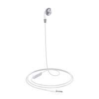 HOCO m61 fülhallgató mono (3.5mm jack, mikrofon, felvevő gomb, 120cm) fehér