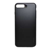 IPAKY Apple iPhone 8 Plus 5.5 műanyag telefonvédő (ultravékony, 0.6 mm) fekete