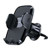 JOYROOM autós tartó (szellőzőre, állítható, automata, 360°-ban forgatható, 4.7-6.9" méret) fekete