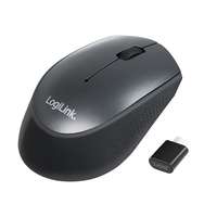 LogiLink ID0160 cordless optikai egér (USB, fekete)