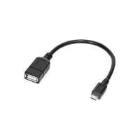 LogiLink USB 2.0 Micro USB adapter kábel (Type-A aljzat / micro-B dugó, OTG)