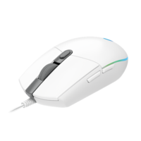 Logitech G203 Lightsync optikai egér (USB, fehér)