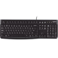Logitech K120 billentyűzet (US, USB, OEM, fekete)