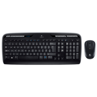 Logitech MK330 Wireless Combo (US, USB, fekete)