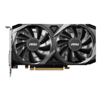 MSI GeForce RTX3050 VENTUS 2X XS OC VGA (PCIe 4.0, 8 GB GDDR6, 128 bit, DP+HDMI+DVI)