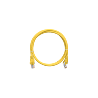Nikomax UTP Cat5e LSZH patch kábel 10 m (sárga)