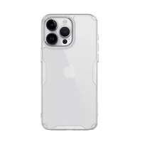 NILLKIN Apple iPhone 15 Pro Max nature pro telefonvédő (szilikon keret, közepesen ütésálló, légpárnás sarok) átlátszó