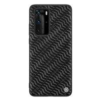 Nillkin TWINKLE Huawei P40 Pro szilikon védő (közepesen ütésálló, műanyag hátlap, környezetbarát, csillogó) ezüst