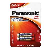 PANASONIC pro power szupertartós elem (aaa, lr03ppg, 1.5v, alkáli) 2db / csomag