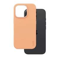 PANZERGLASS Apple iPhone 16 Pro care fashionable szilikon védő (ütésállóság, ultravékony, kameravédő, magsafe) narancs
