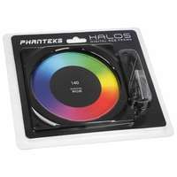 Phanteks Halos Digital RGB LED Alu ventilátor keret (140 mm, fekete)