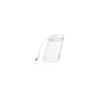 Raidsonic IB-AC703-U3 ICY BOX külső ház (2,5", SATA, USB 3.0, átlátszó, műanyag)