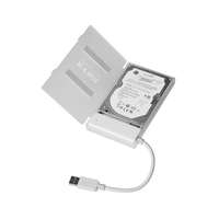 Raidsonic ICY BOX SATA - USB 3.0 adapter védődobozzal (2,5", fehér)