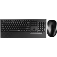 Rapoo X1960 cordless billentyűzet és egér (HU, USB, fekete)