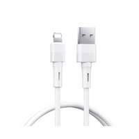 REMAX Apple IPAD 2 leya adatkábel (usb - lightning, 2.4a, gyorstöltő, 100cm) fehér