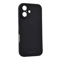 ROAR Apple iPhone 17 luna szilikon telefonvédő (ultravékony, matt, kameravédő, wireless) fekete