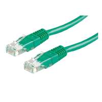 Roline UTP CAT5e patch kábel 3m zöld