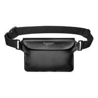 SPIGEN a620 tok fekvő 2db (univerzális, derékra rögzíthető övtáska, vízálló, 265 x 159 mm, sport) fekete