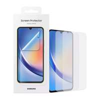 SAMSUNG Galaxy A34 5G (SM-A346) képernyővédő fólia (2db, törlőkendő + segédkeret, átlátszó)