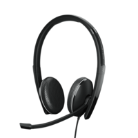 Sennheiser EPOS ADAPT 165 II mikrofonos fejhallgató (fekete)