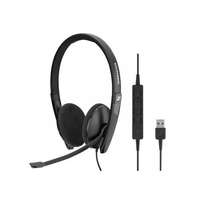 Sennheiser EPOS SC 160 mikrofonos fejhallgató (fekete)