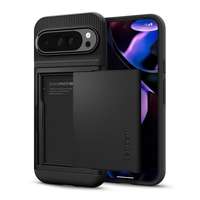 SPIGEN Google Pixel 9 Pro XL slim armor cs szilikon védő (műanyag hátlap, kártyatartó, ütésálló, légpárnás sarok) fekete