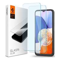 Spigen Samsung Galaxy A25 5G (SM-A256) Glas tR Slim képernyővédő üveg (2 db, 2.5d, 0.2mm, 9H, átlátszó)