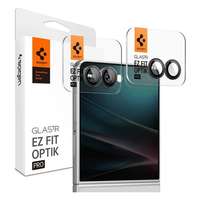 SPIGEN Samsung Galaxy Z Flip7 (SM-F766) optic pro hd kameravédő üveg 2db (9h, csak lencse) fekete